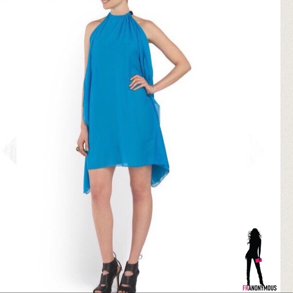 Diesel Dresses & Skirts - Diesel Blue Halter Neck Dress